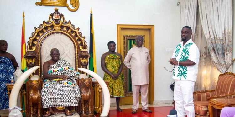 Asantehene Backs Sarkodie’s 2025 Rapperholic Concert in Kumasi