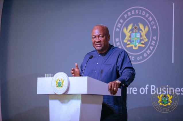 Mahama Set to Face the Media Tonight in First Major Briefing of Second Term