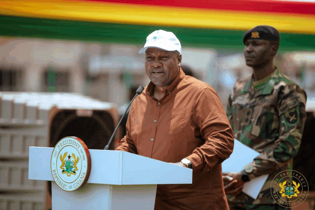 Mahama Unveils Youth-Led Environmental Initiatives at Relaunch of National Sanitation Day